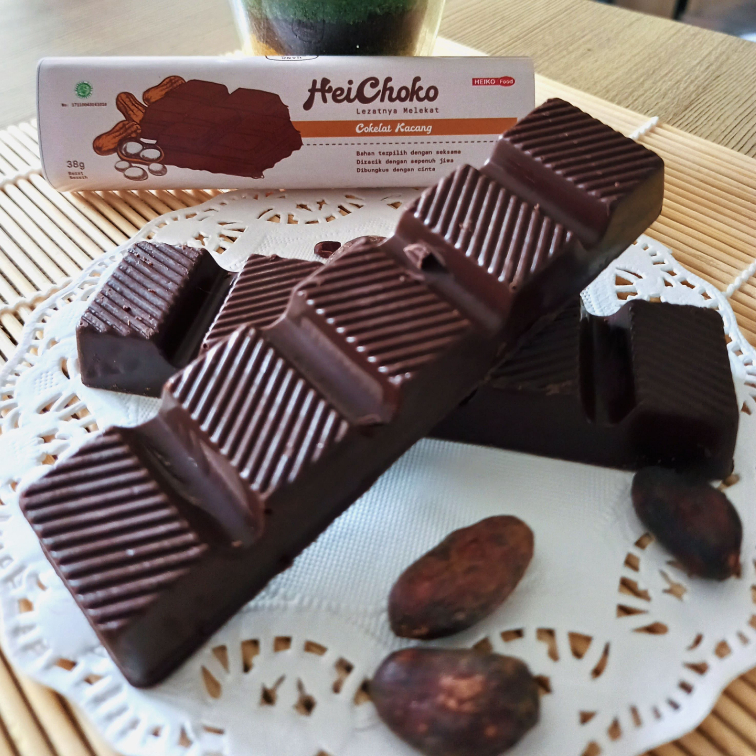 

Heichoko Coklat Kacang Bar Batang