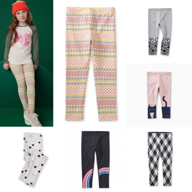 legging anak perempuan tea