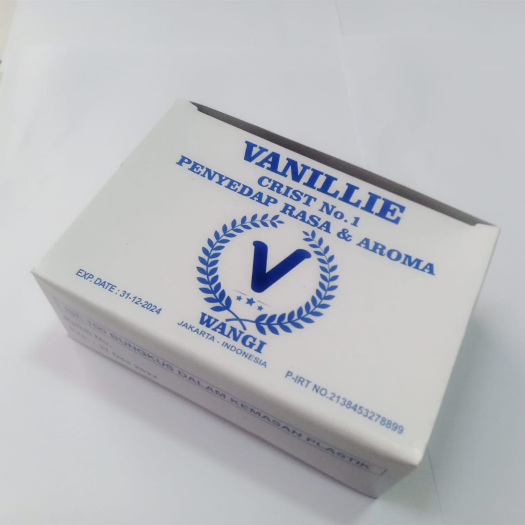 

Vanili V/Vanili W/ Vanillie sachet / Perisa makanan