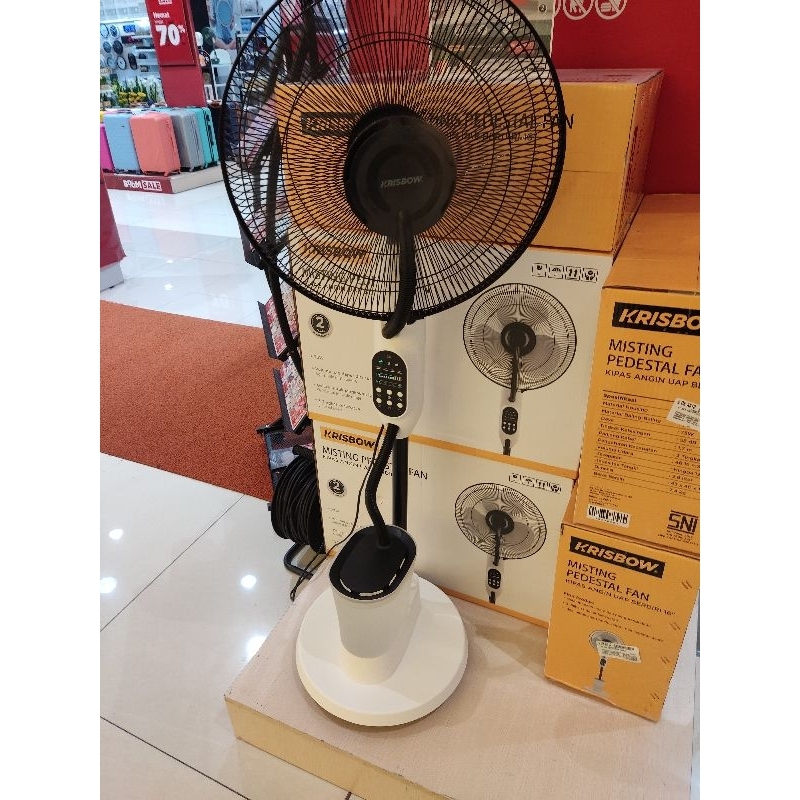 Krisbow standing Misty fan 16 inch/kipas angin uap lantai