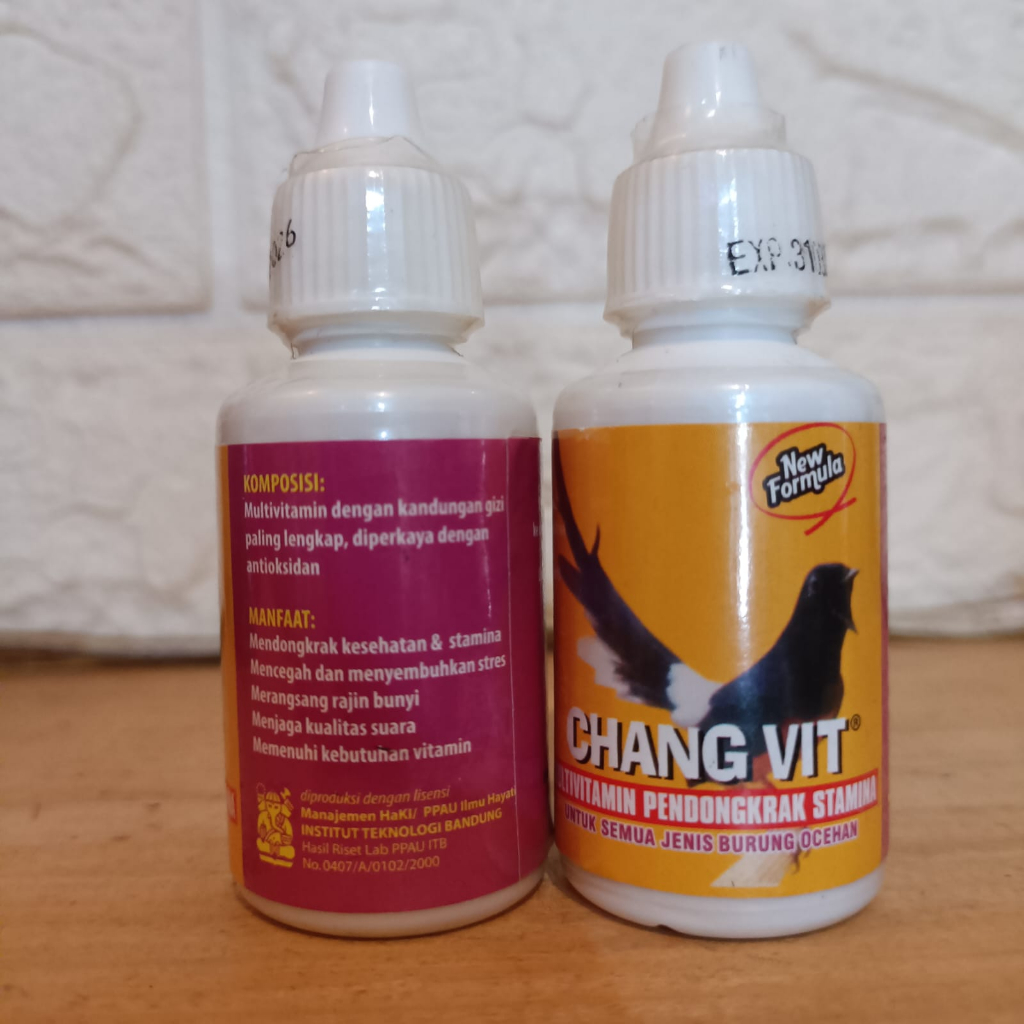 VITAMIN CHANG VIT MURAI BATU CHANGVIT MURAI MULTIVITAMIN PENDONGKRAK STAMINA BURUNG KICAU