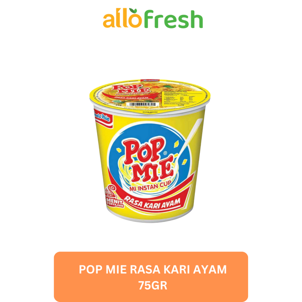 

Pop Mie Rasa Kari Ayam 75 gr