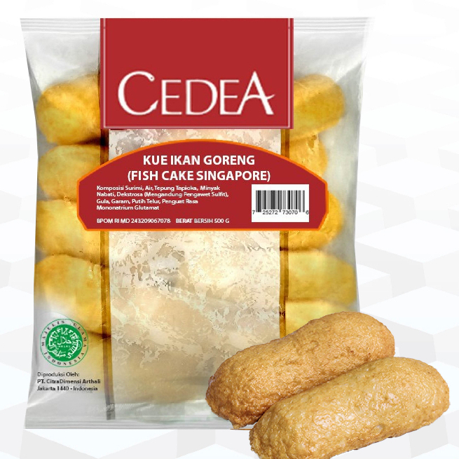 

Cedea Fish Cake Singapore 500gr