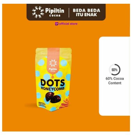 

Pipiltin Cocoa Snack Chocolate - Chocolate Dots Honey Comb Original