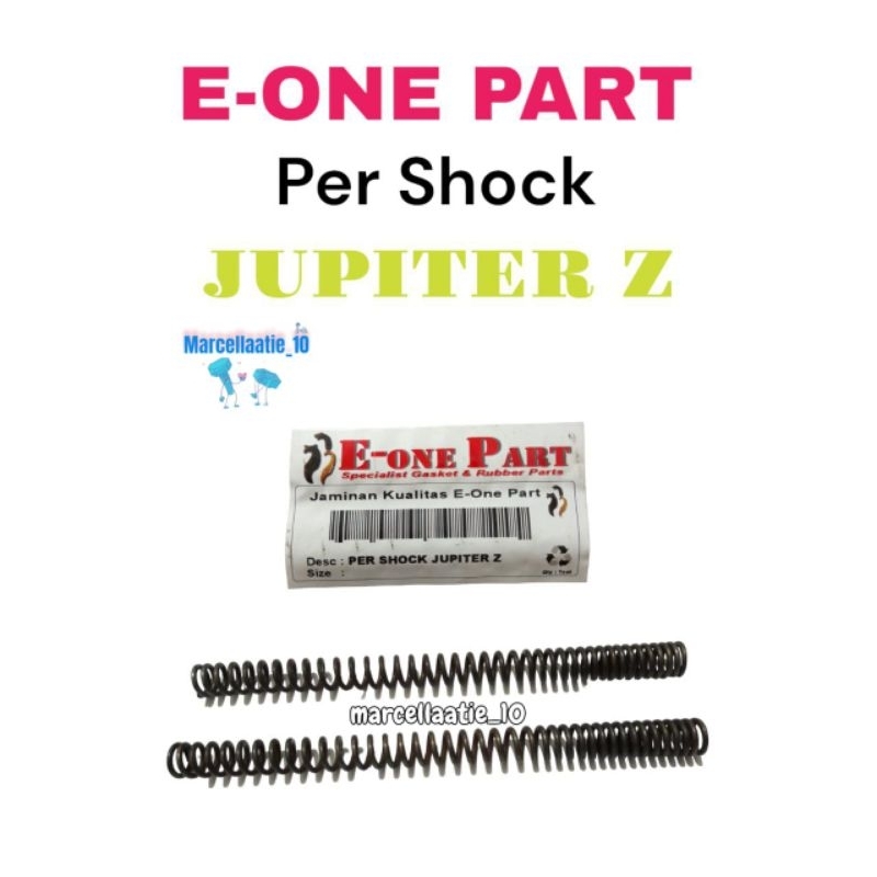 E-ONE PART PER SHOCK SHOCK DEPAN YAMAHA JUPITER Z EONE PART PERSHOK SOK DEPAN SHOCK DEPAN JUPITER Z 