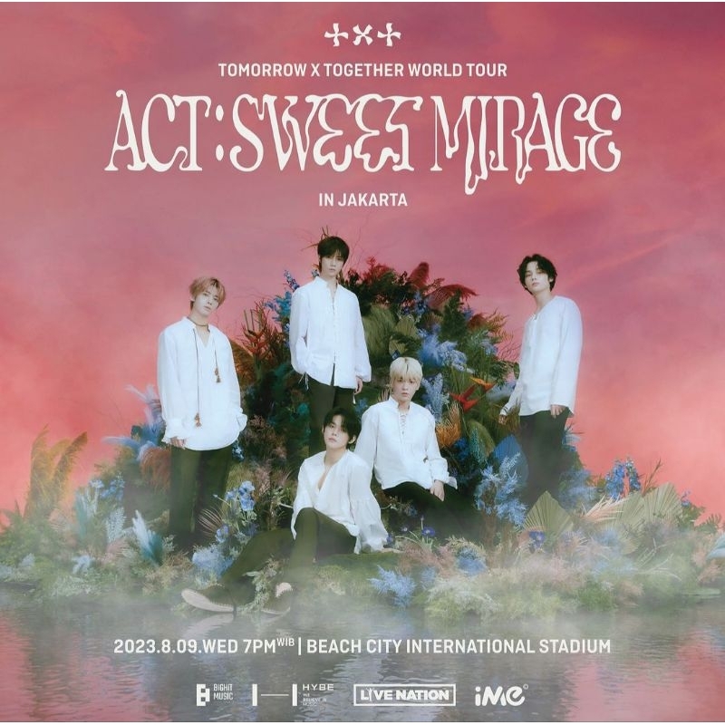 Tiket Konser TXT - ACT : SWEET MIRAGE cat 4A