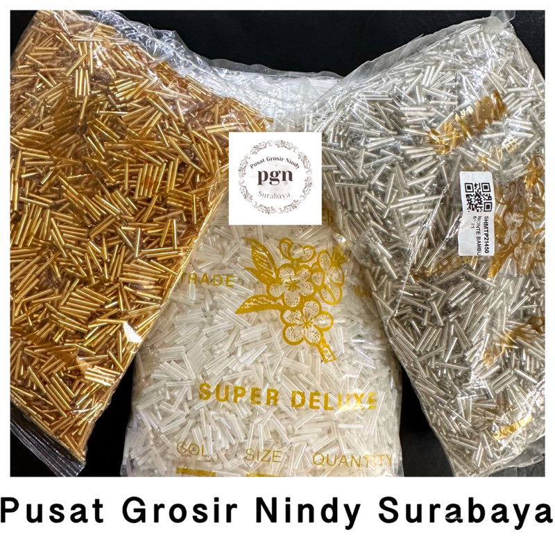 225 GRAM MOTE PAYET BAMBU 12 MM - MANIK PAYET BAMBU PATAH