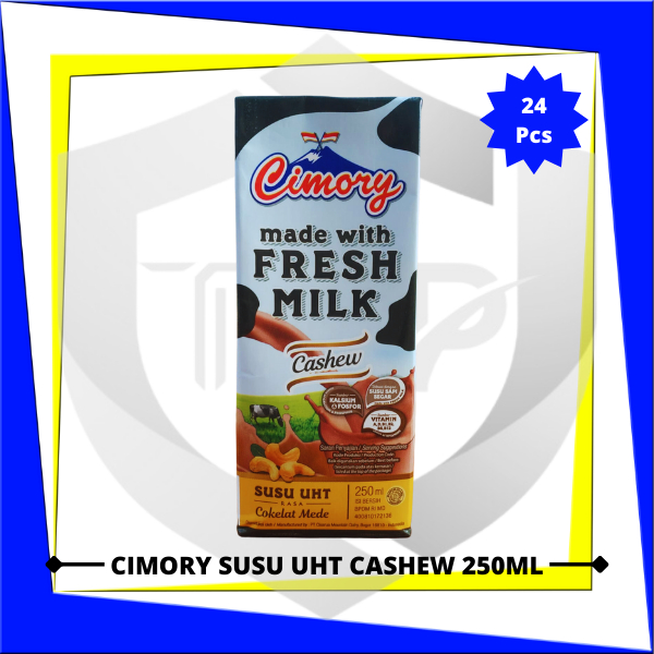 

CIMORY Susu UHT Cashew 250ml x 24 pcs (1 Karton)