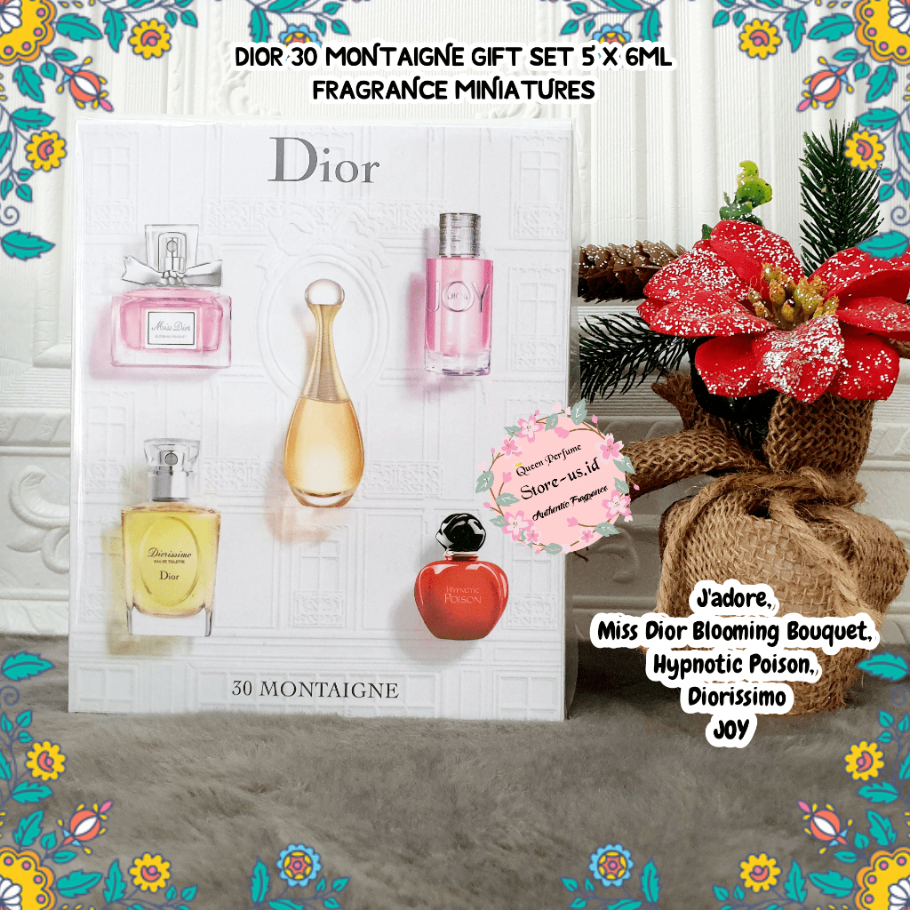 Parfum DIOR 30 MONTAIGNE GIFT SET 5X6ML ORIGINAL