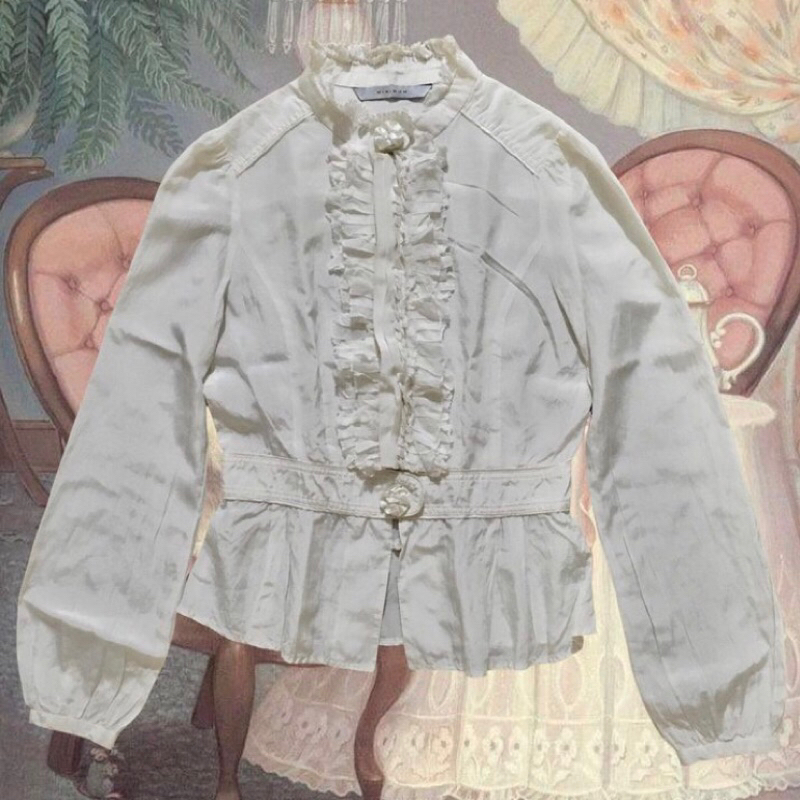 princess shirt y2k vintage feminine cottage core