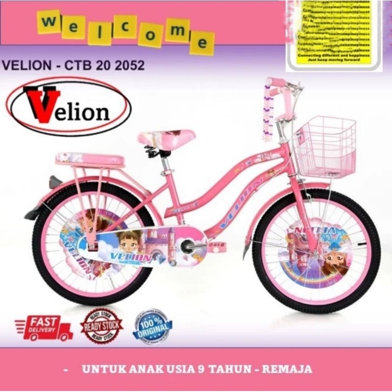Sepeda Anak mini 20 inch Velion New