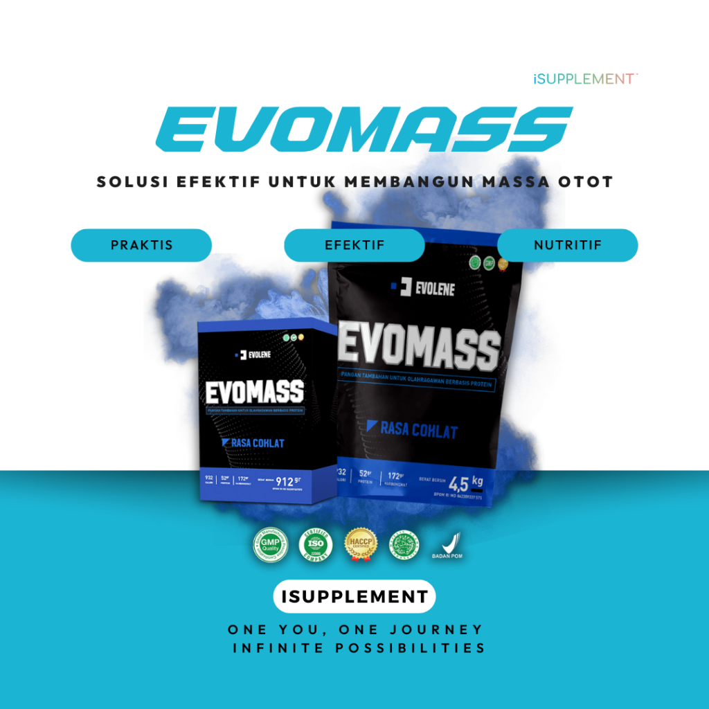 [ORIGINAL] Evolene Evo Mass EvoMass 912 Gram Gr 912gram 912gr 2lbs 2 lbs