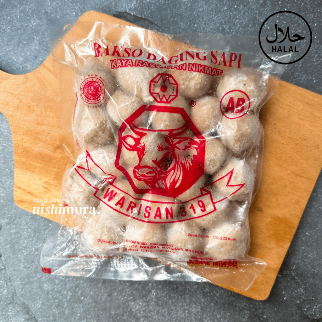 

Bakso Sapi - Baso Daging Warisan Isi 25pcs - Halal Berkualitas -Beef Meatbal Meatballs