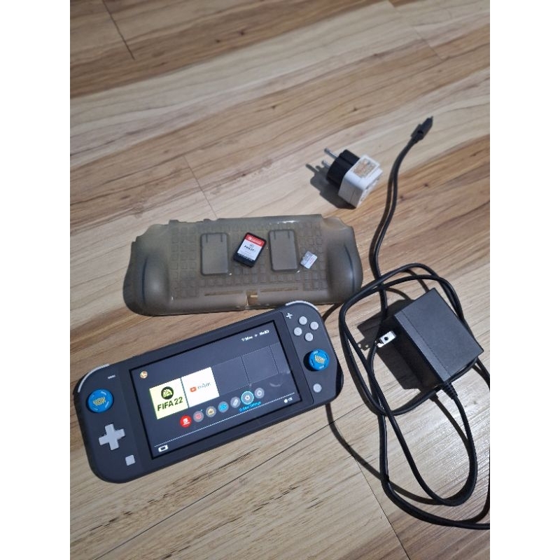 Nintendo Switch Lite Gray OFW Second Bekas