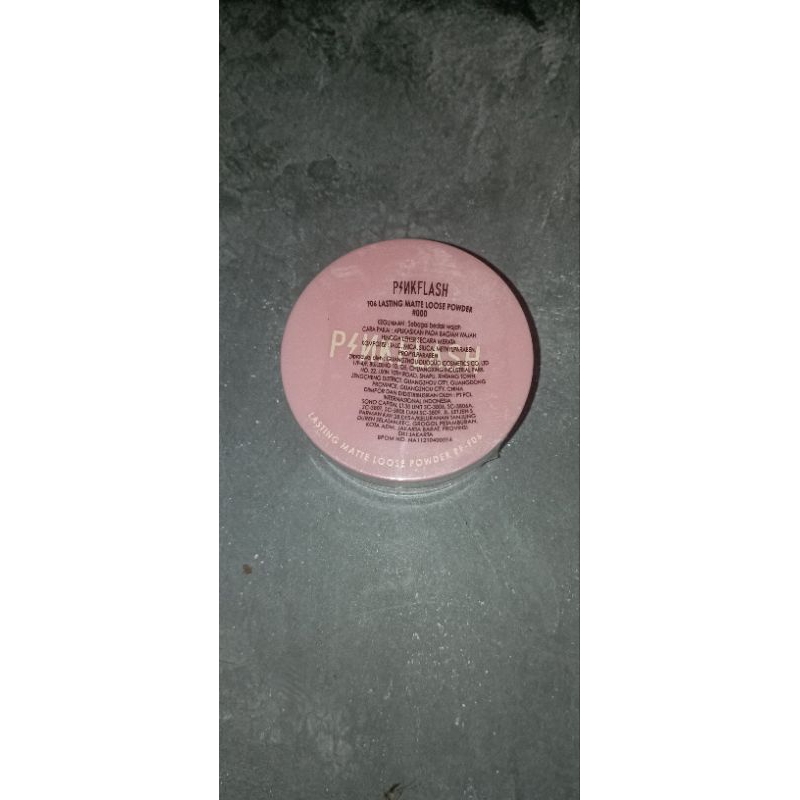 bedak pink flash