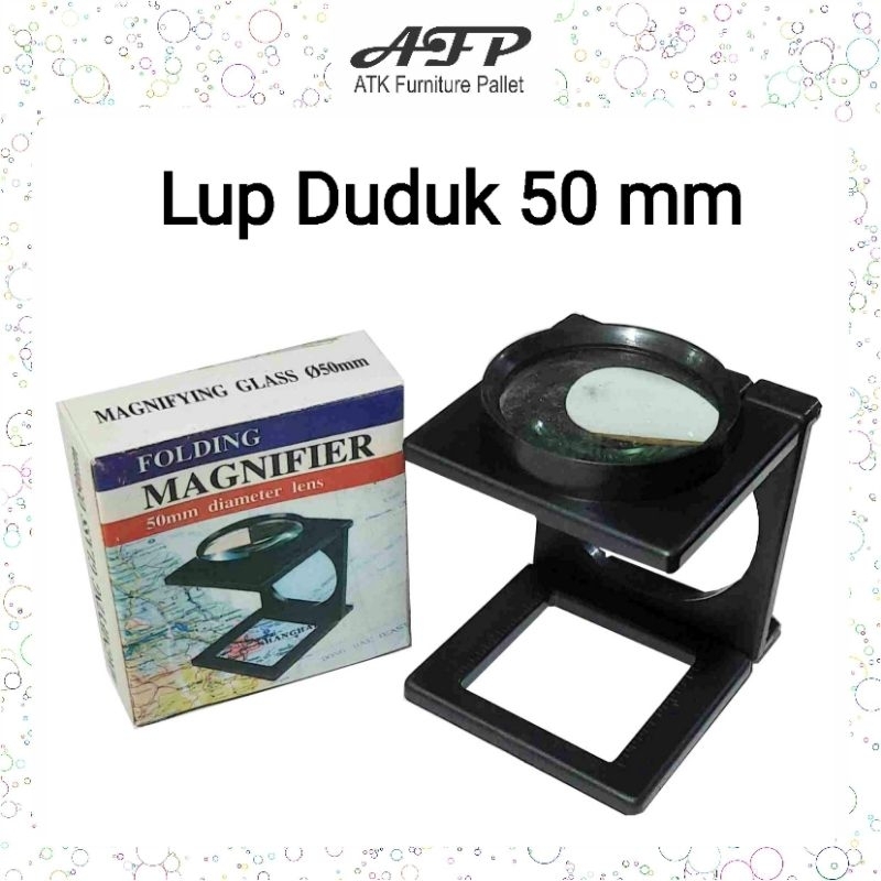 

Lup Kaca Pembesar Lipat Duduk 50 mm