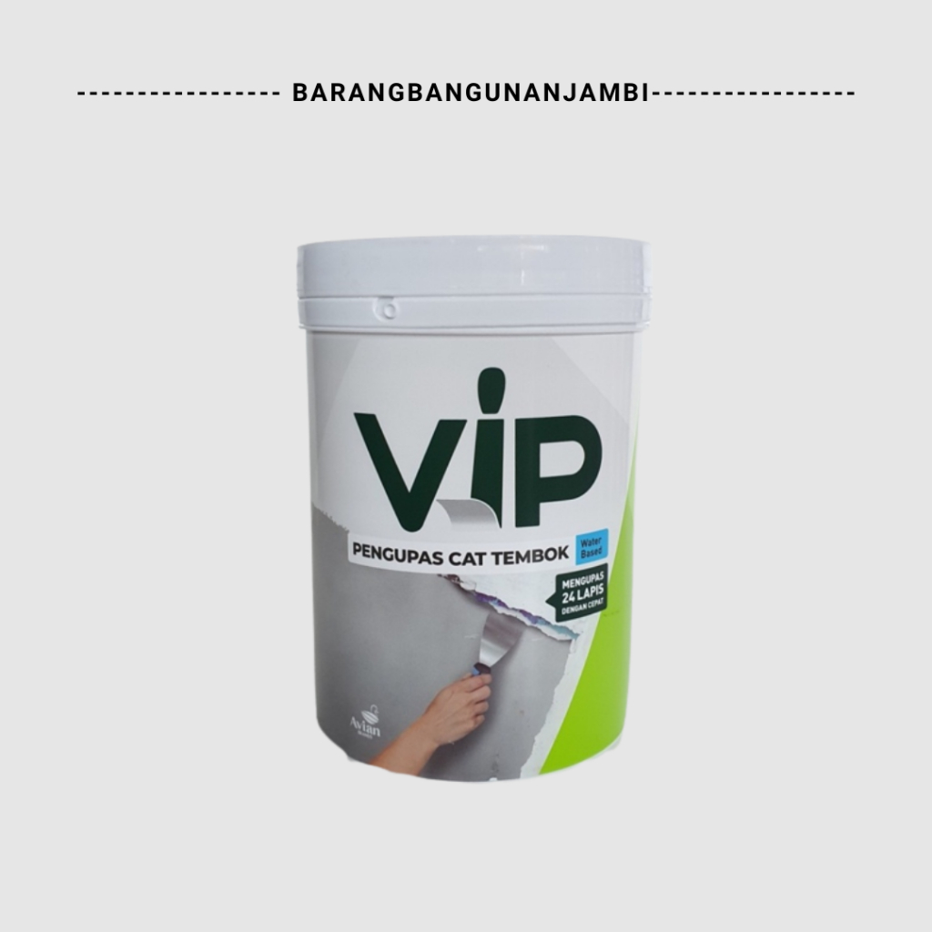 VIP PENGUPAS CAT TEMBOK / PAINT REMOVER WATER BASED 1KG / VIP Paint Remover