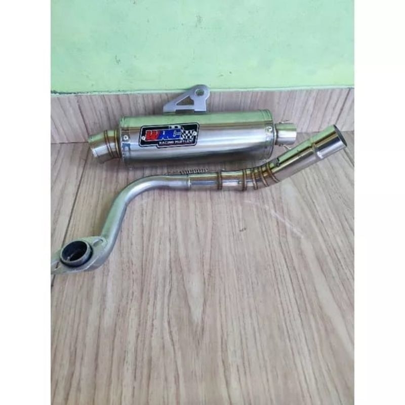 knalpot racing WRC in38 leher atas pnp motor beat Scoopy Vario