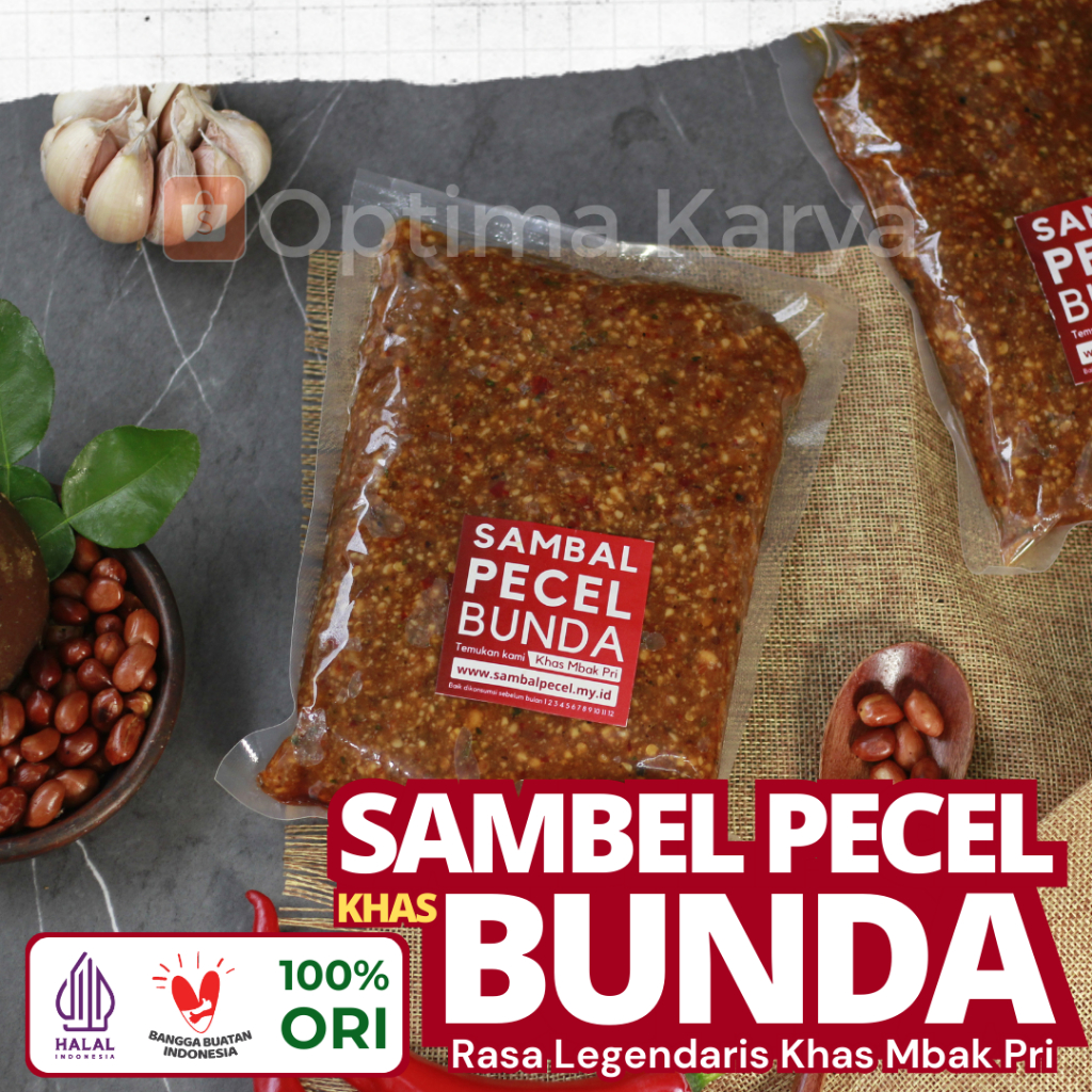 

Sambel Pecel Premium Bunda Khas Mbak Pri Paket 2 Pack