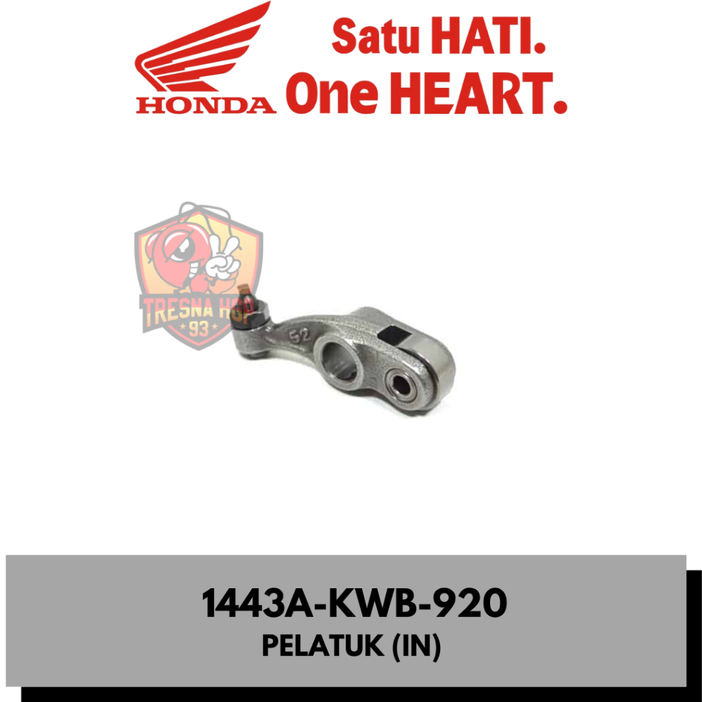 1443A-KWB-920 ROCKER ARM IN BLADE 110 KWB ORIGINAL | ARM ASSY IN VALVE 1443AKWB920