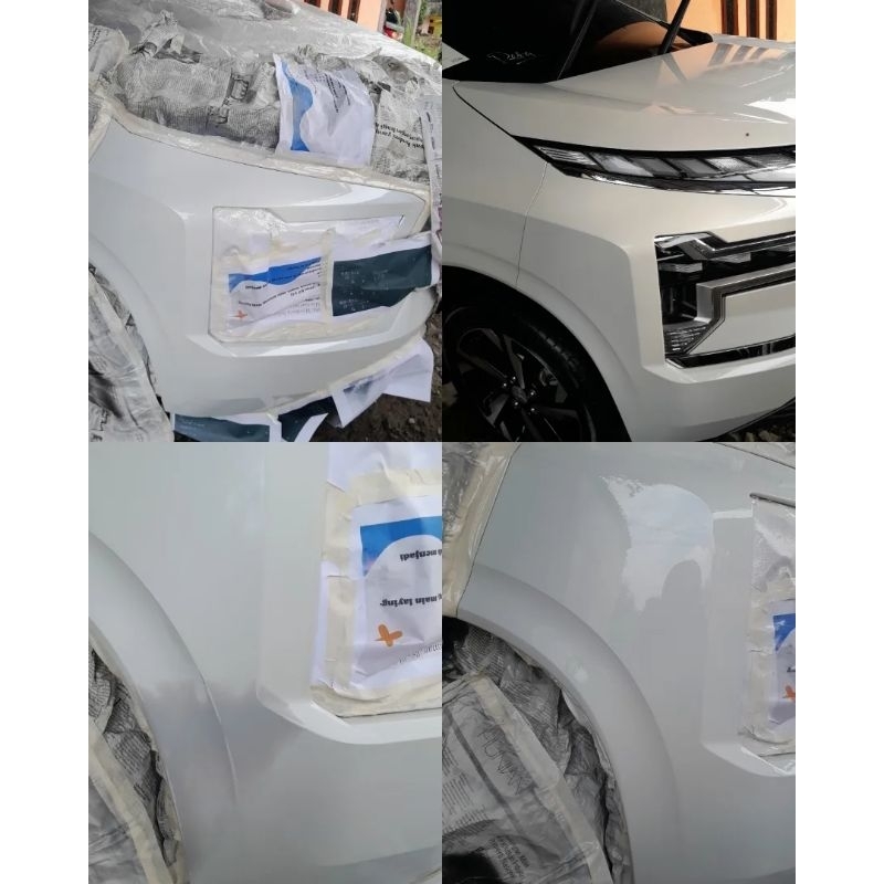 Perbaikan  Cat Bumper Baret Mitsubishi Xpander Ultimate