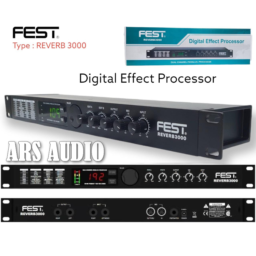 99 Dsp Efek murah sejuta umat FEST REVERB-3000
