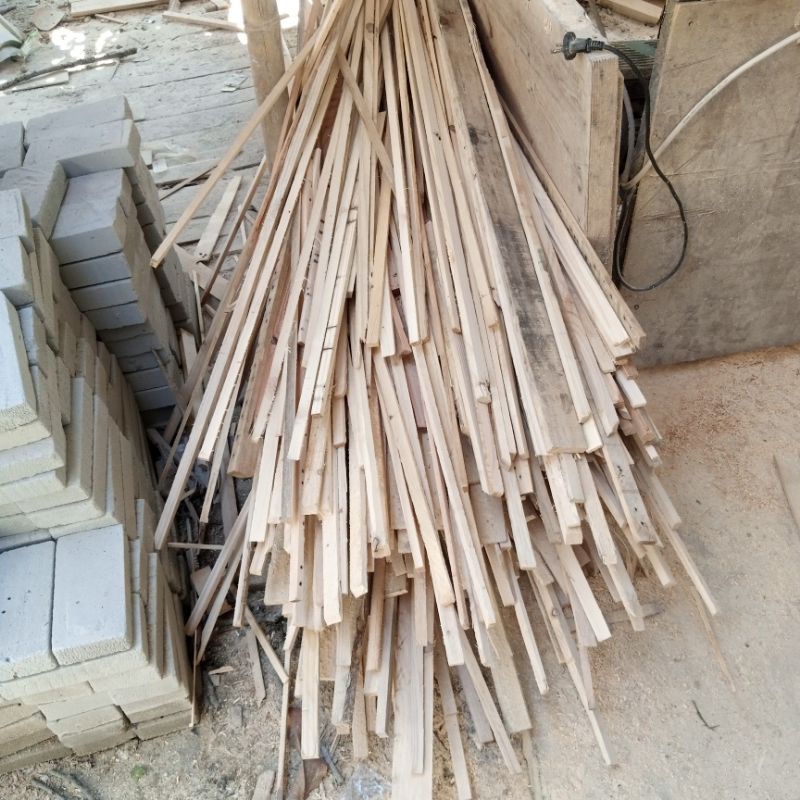 Lis Reng Limbah 10 Batang Kayu Jati Belanda