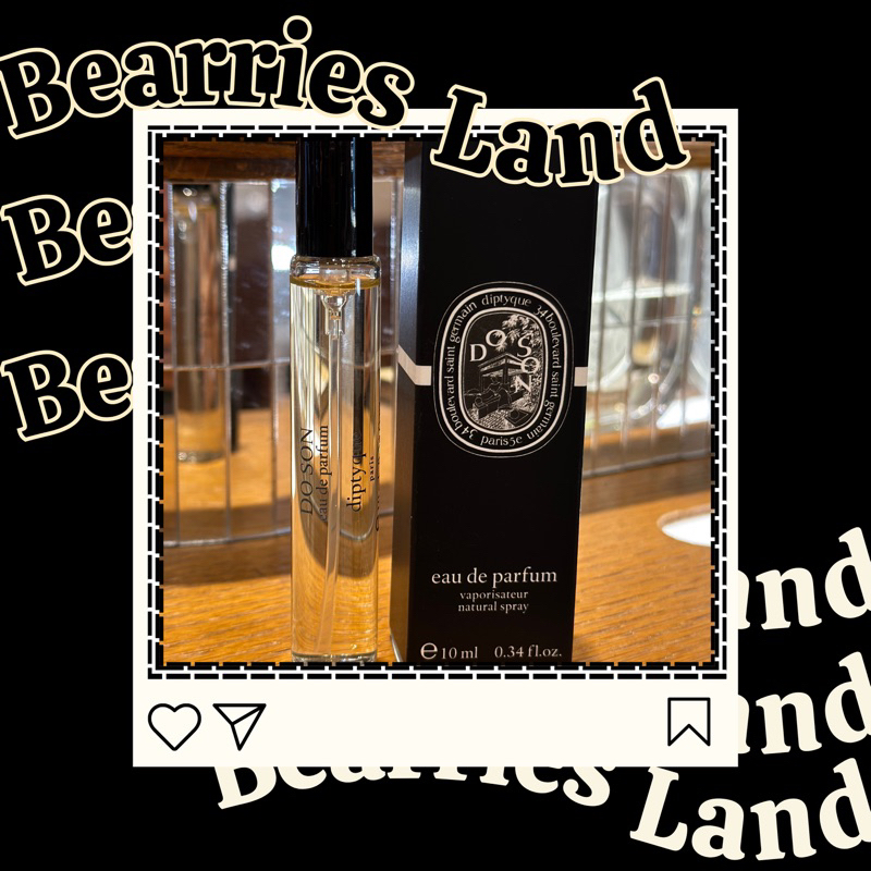 [READY] Diptyque Do Son Eau de Parfum 10 ml - worn by Yuta, Jungwoo NCT, Baekhyun EXO