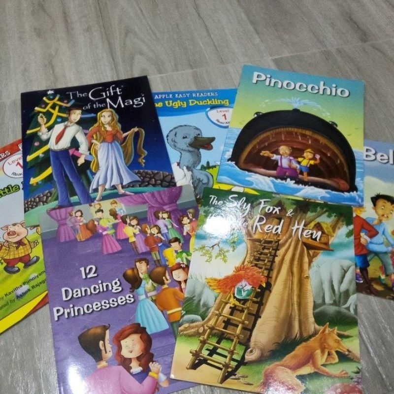Preloved import books for kids