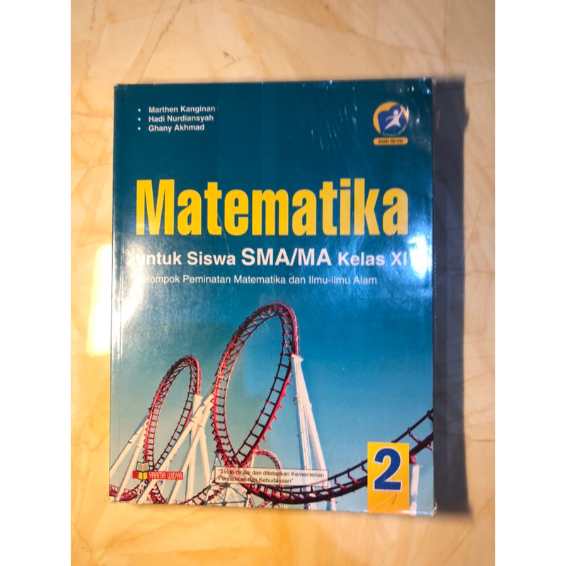 BUKU MATEMATIKA SMA/MA KELAS XI KELOMPOK PEMINATAN MATEMATIKA DAN ILMU ILMU ALAM BYY YRAMA WIDYA