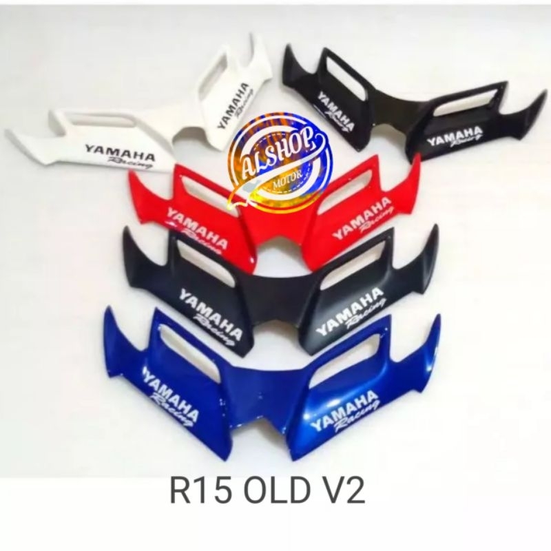 WINGLET MOTOR YAMAHA R15 OLD V2 WINGLET R15 V2 WINGLET DEPAN R15