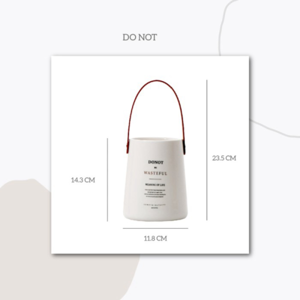 

Unik handle Nordic / Spoon Holder Do Not sendok Diskon - garpu with leather keramik tempat