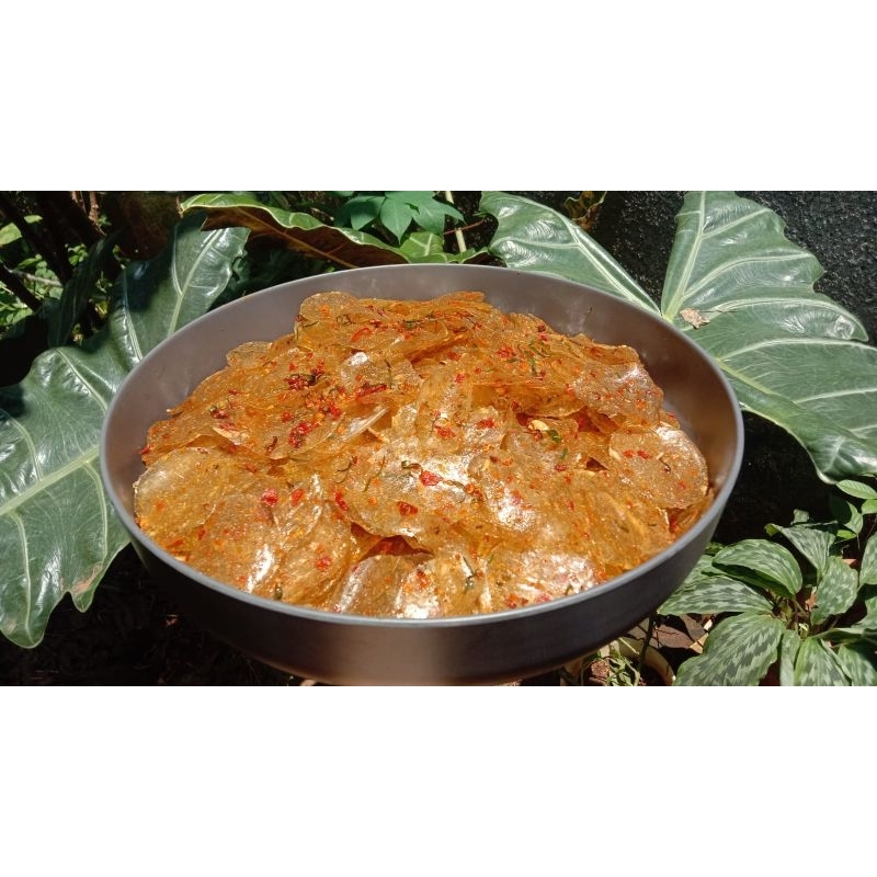 kripik KACA AMPLOP beledag / kripik kaca pedas 1kg