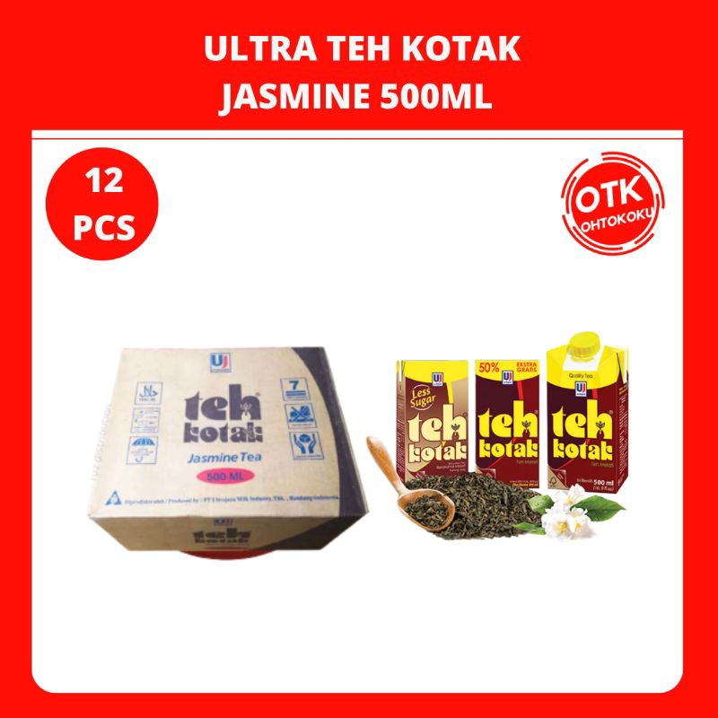 

ULTRA TEH KOTAK JASMINE 500 ML - 1 DUS