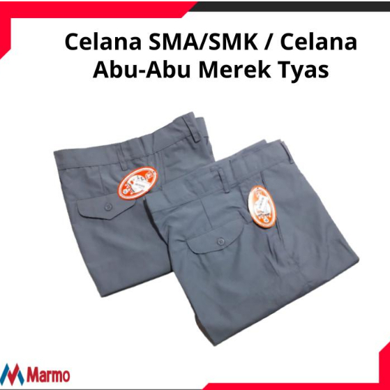 Seragam TYAS - Celana Abu Panjang Sekolah SMA