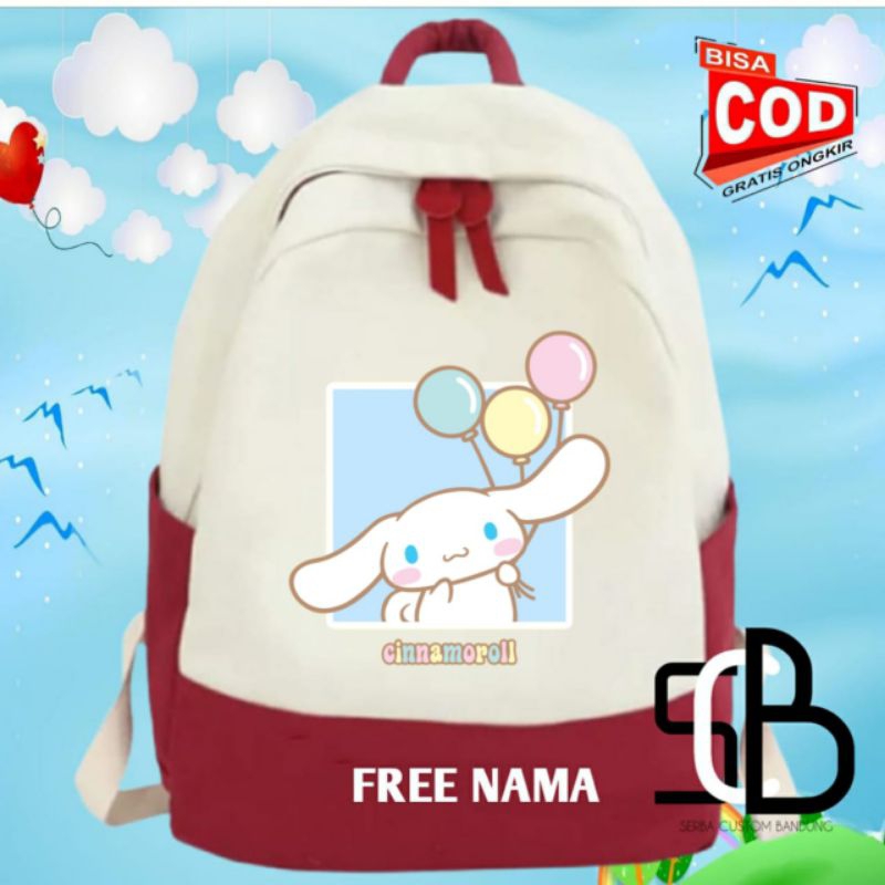 Cinnamoroll Tas Ransel Anak sekolah Cinnamoroll