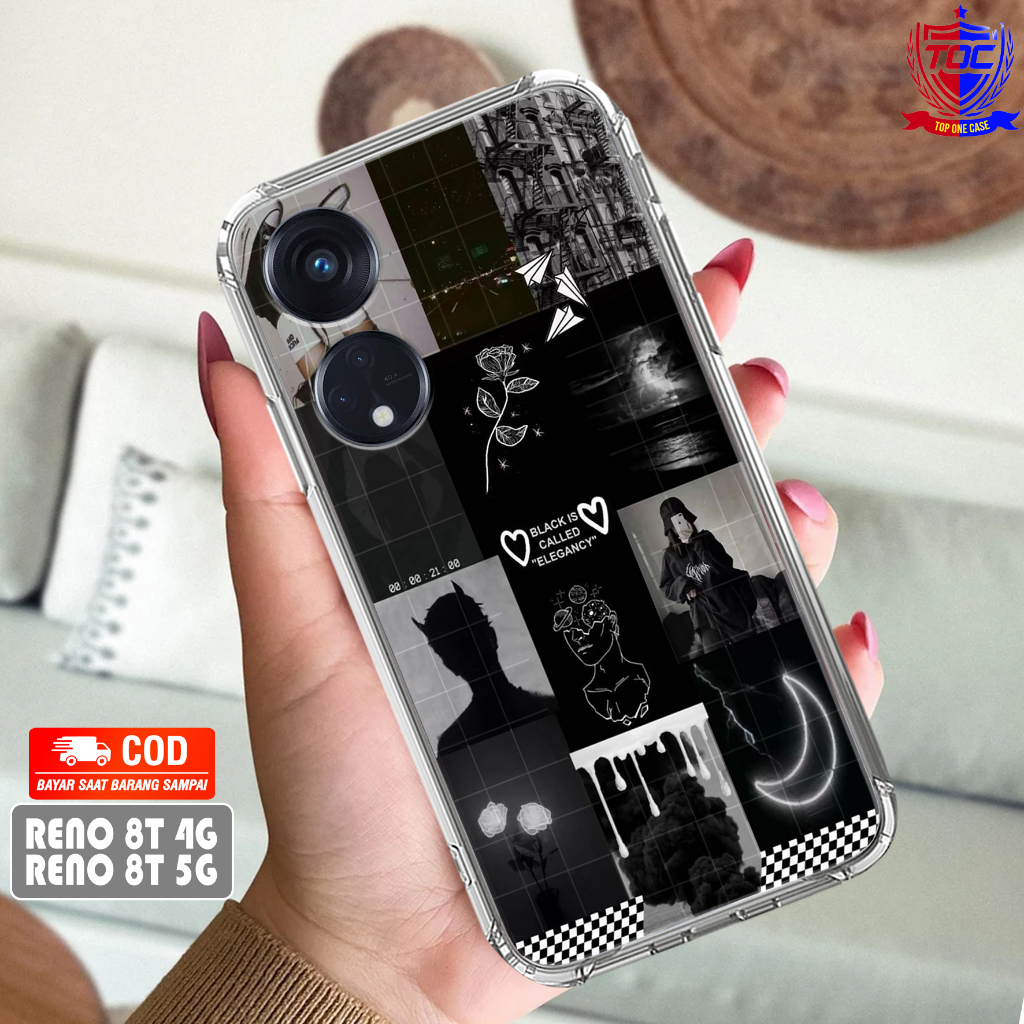 Case OPPO RENO 8T 4G RENO 8T 5G 2023 - Casing OPPO RENO 8T Terbaru Top One Case [ MOTIF 13 ] Casing 