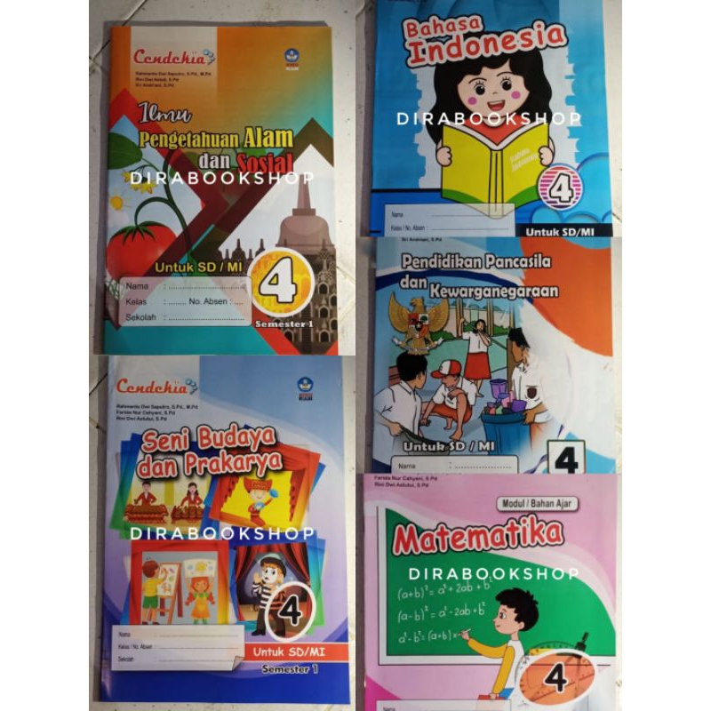 LKS CENDEKIA Kelas 4 Semester 1 Tahun 2023 Kurikulum Merdeka