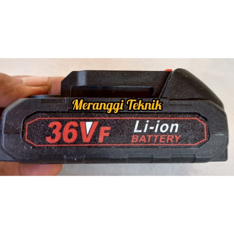 Baterai bor cordless 36 volt 36 v JLD uchiha dll Li-on profesional