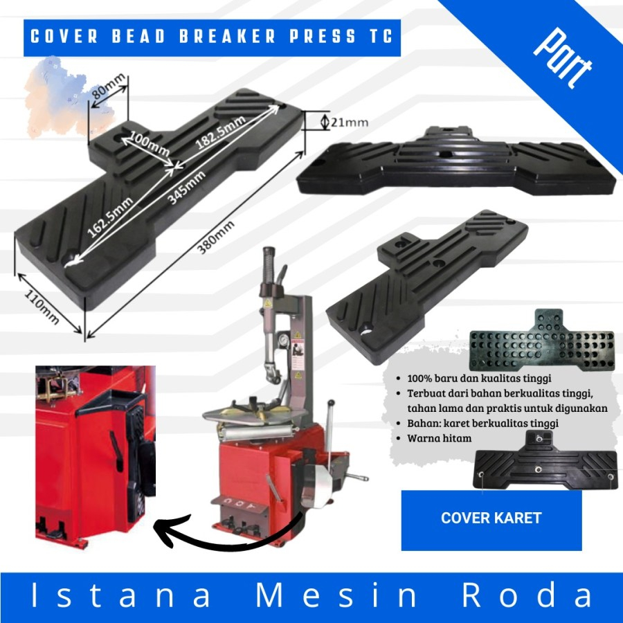 cover bead breaker press tyre changer