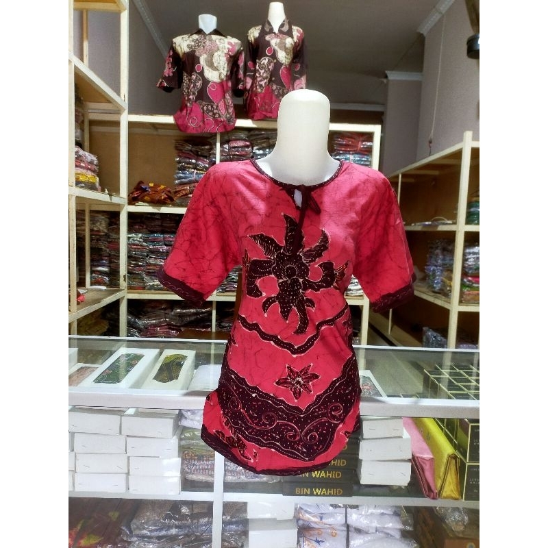 Kaos Batik Tulis Lengan Pendek Kaos Premium