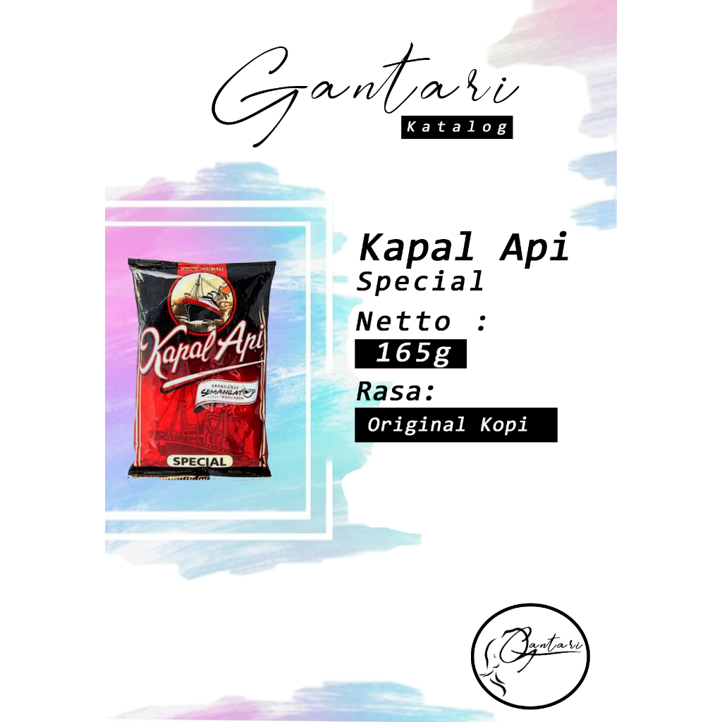 

Kopi Kapal Api Special 165 g Kopi Bubuk