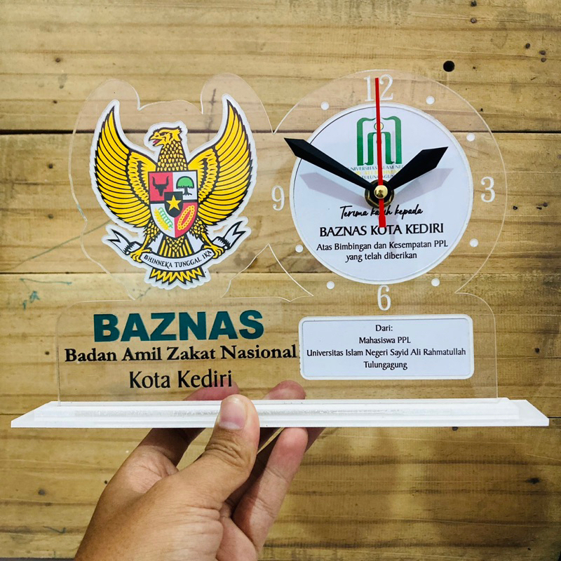

Kenang-kenangan Magang PKL PPL Custom Logo BAZNAZ
