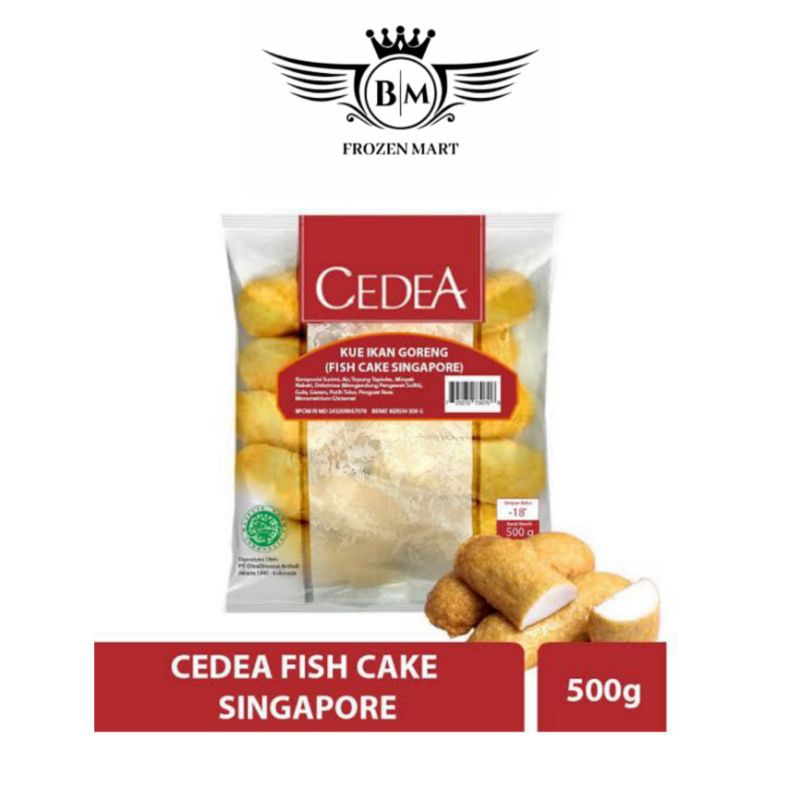 

fish cake singapore cedea 500gr