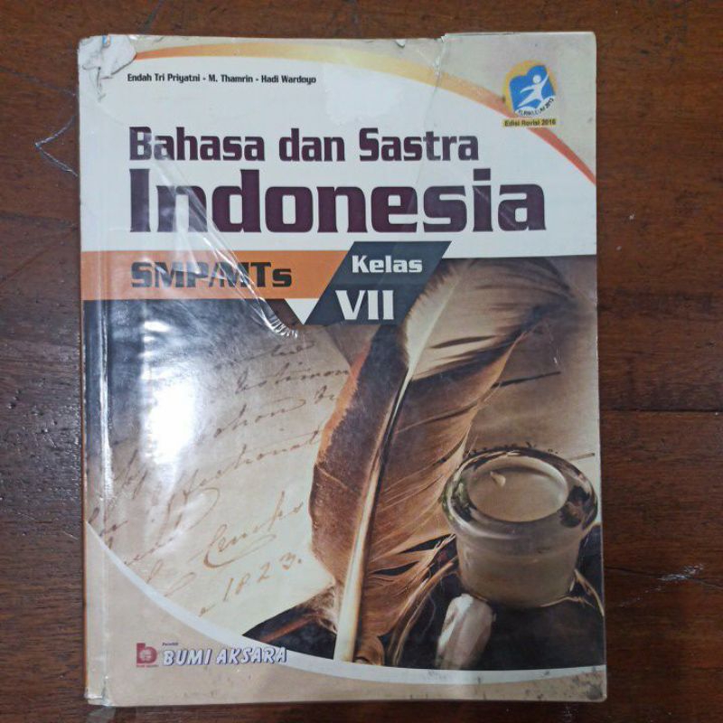buku bahasa indonesia kelas 7