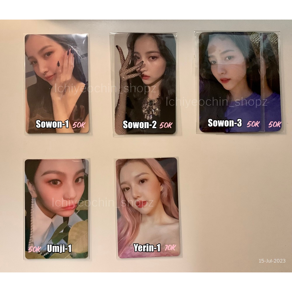 Photocard PC GFRIEND Official Memoria GCON Walpurgis Night Labyrinth Parallel