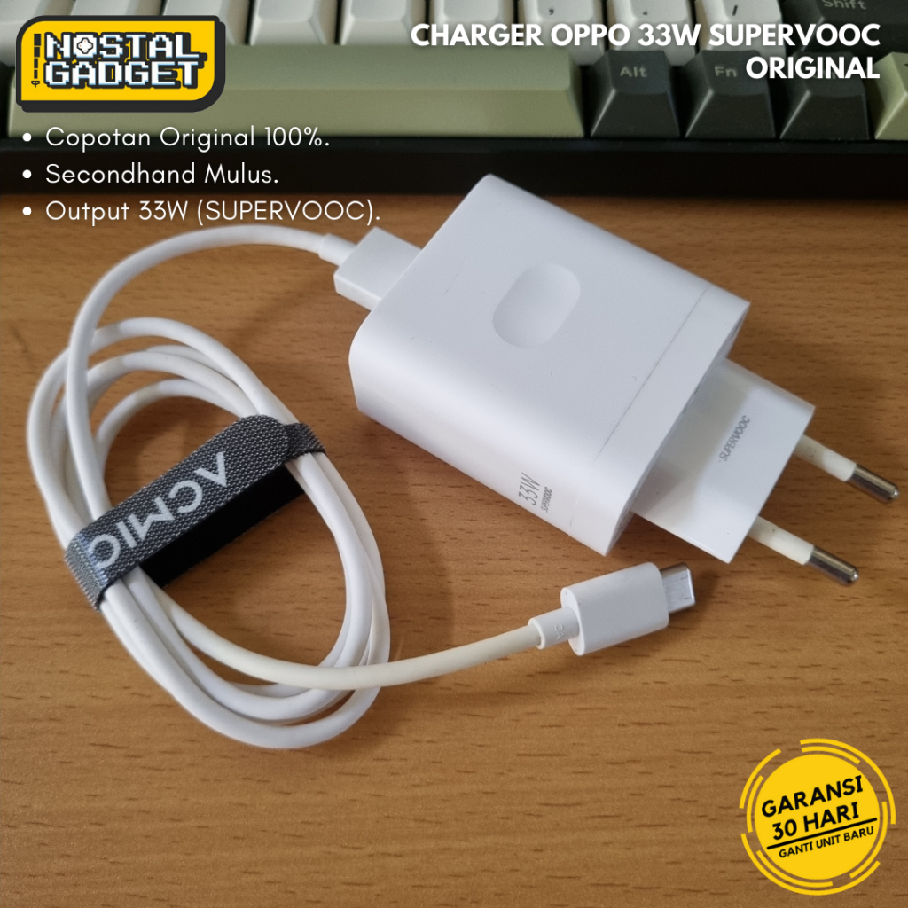 Charger Oppo 20W 33W 65W Fast Charging Reno 5 6 7 8 | F11 F15 | A57 A96 Original Copotan