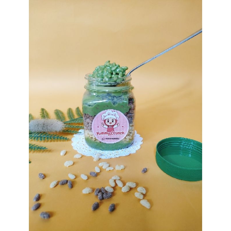 

Matcha Lumer/Nyamnyam rice crispy jar/Rice Crispy 200ml