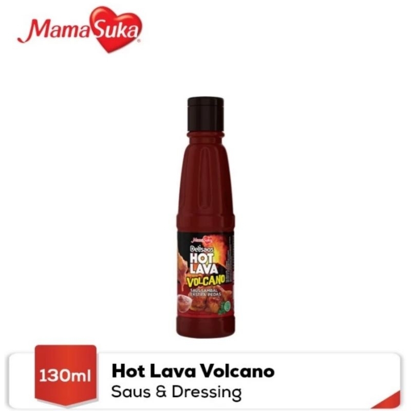 

Mama Suka HOT LAVA VOLCANO 160gr Saus Sambal EXTRA PEDAS Delisaos Halal