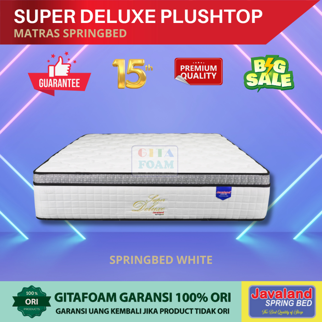 MATRAS JAVALAND Super Deluxe Plushtop - HARGA PABRIK TERMURAH